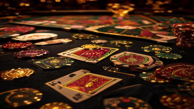 Bàn baccarat live tại A088A